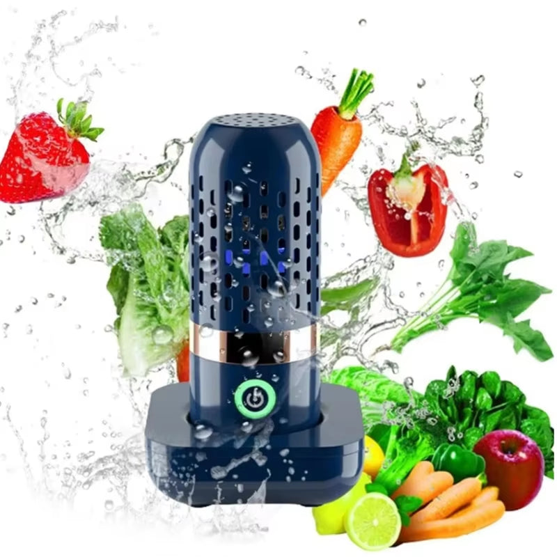 Wireless Fruit & Vegetable Washing Machine - Automatic Food Purifier for Your Kitchen