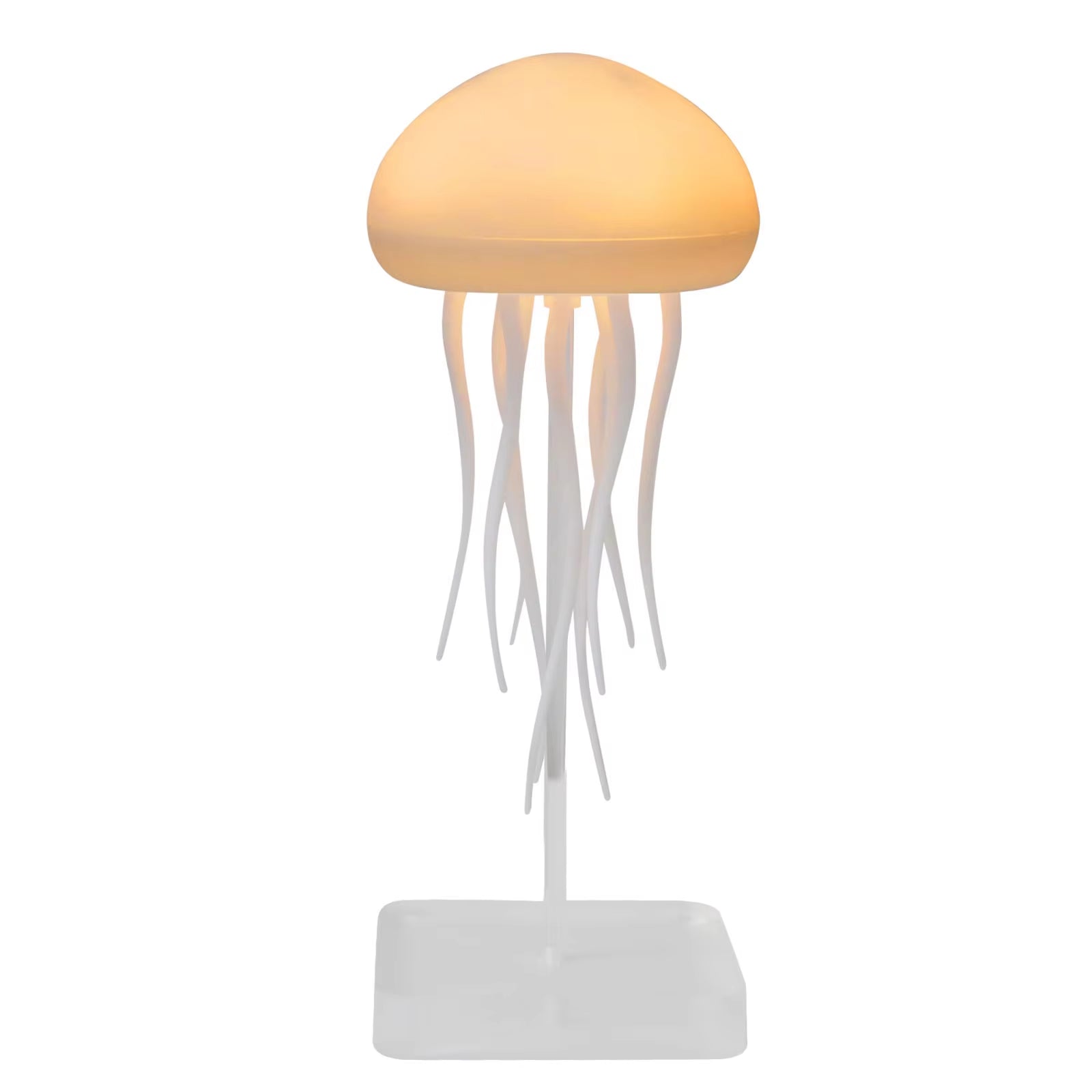 Jellyfish atmosphere light with warm and multicolor light